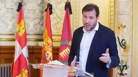 El alcalde de Valladolid, Óscar Puente El alcalde de Valladolid, Óscar Puente