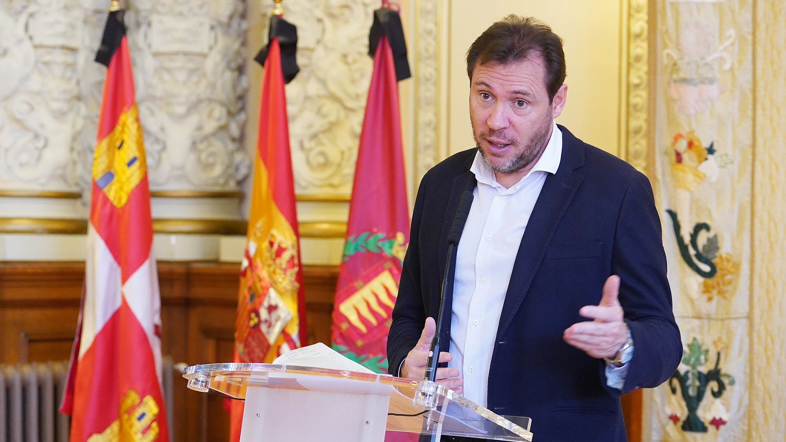 El alcalde de Valladolid, Óscar Puente El alcalde de Valladolid, Óscar Puente