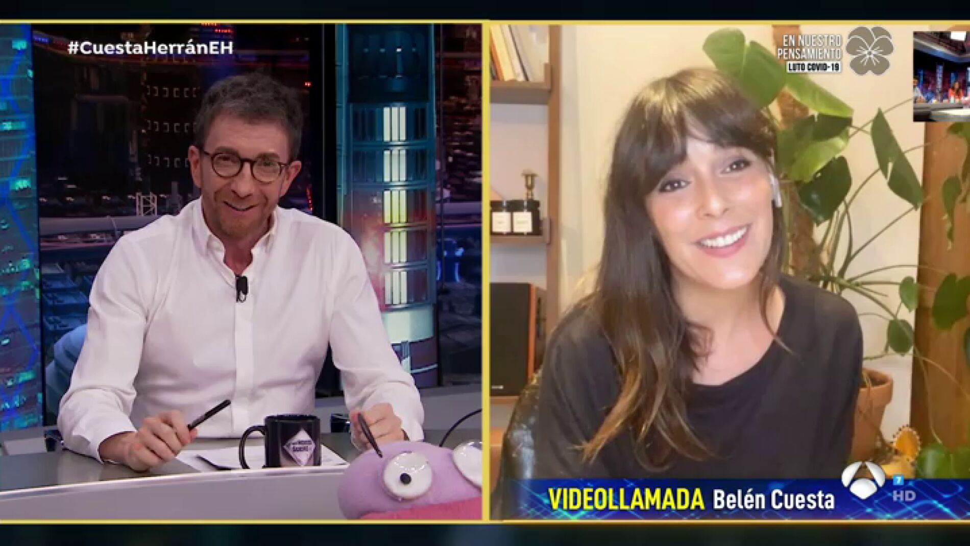 Belén Cuesta, temerosa ante el fin de la desescalada: "Será el síndrome de la cabaña"