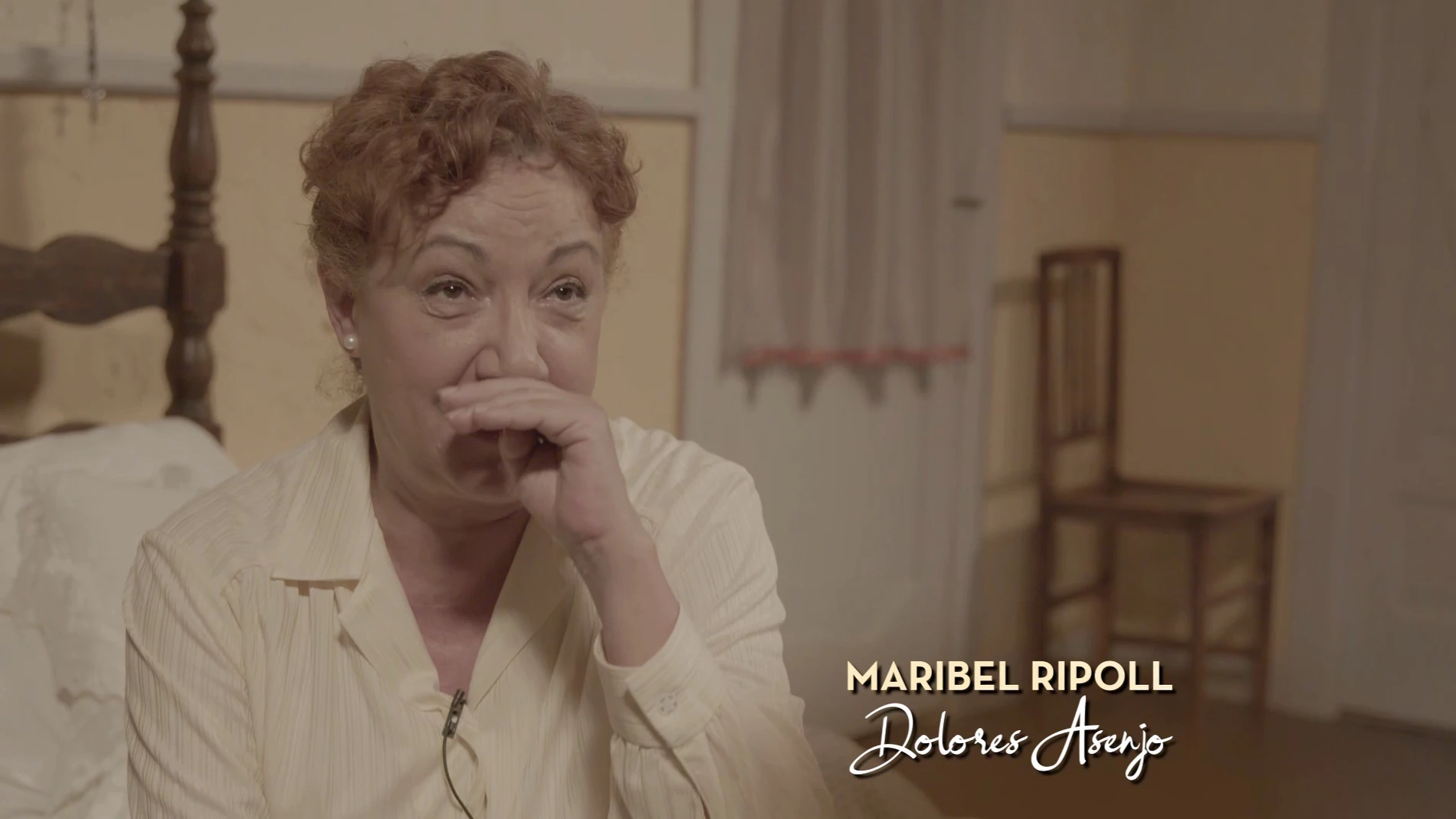 El emotivo recuerdo de Maribel Ripoll de su primera secuencia como Dolores Asenjo