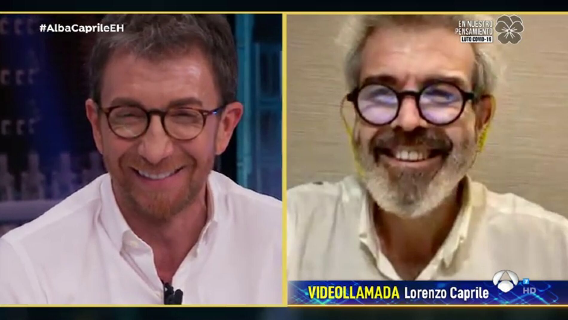 Pablo Motos y Lorenzo Caprile, ¿separados al nacer?