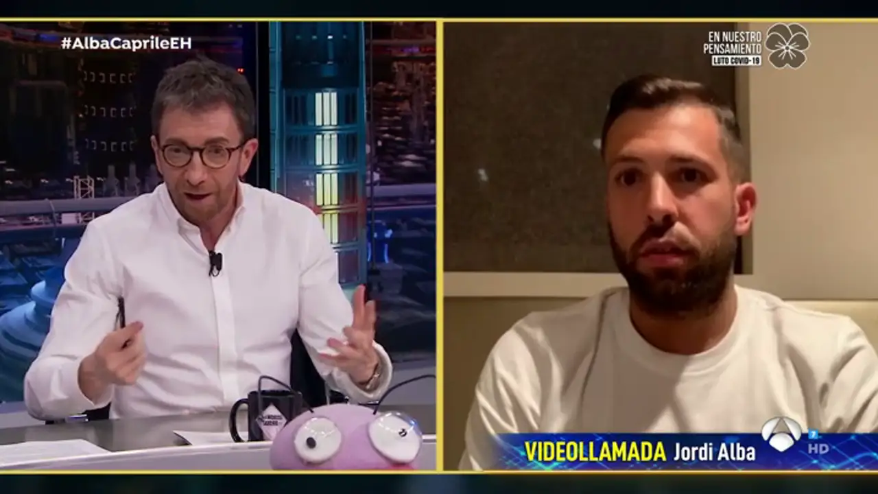 Disfruta de la entrevista completa de Jordi Alba en 'El Hormiguero 3.0'