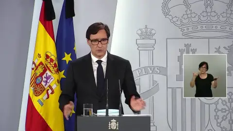 El ministro de Sanidad, Salvador Illa El ministro de Sanidad, Salvador Illa