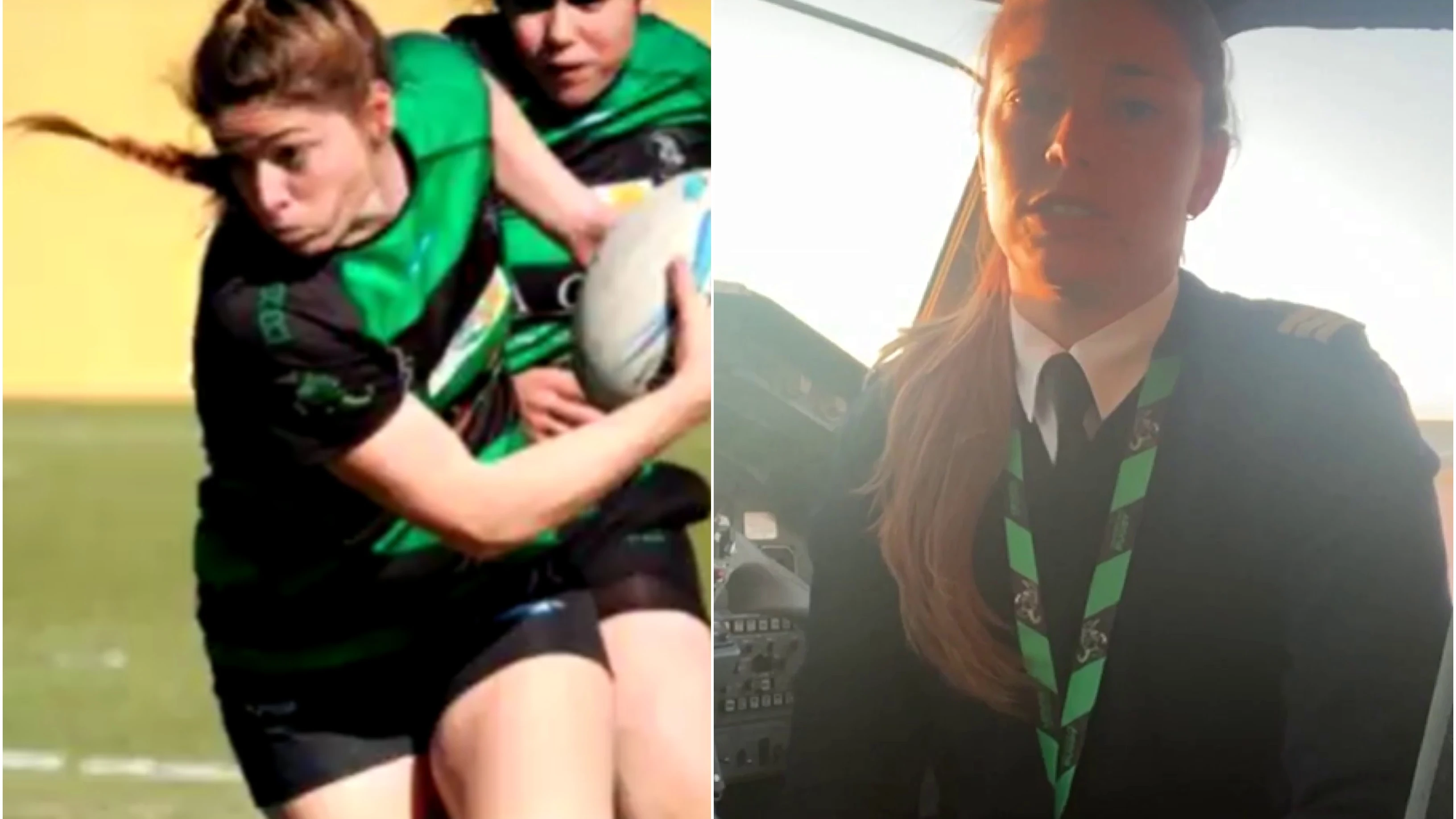 Irene Moreno, jugadora de rugby y piloto de aviones contra el coronavirus: Irene Moreno, jugadora de rugby y piloto de aviones contra el coronavirus: