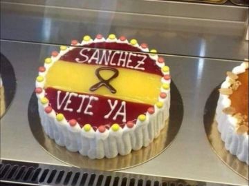 Tartas contra la gestión de Sánchez