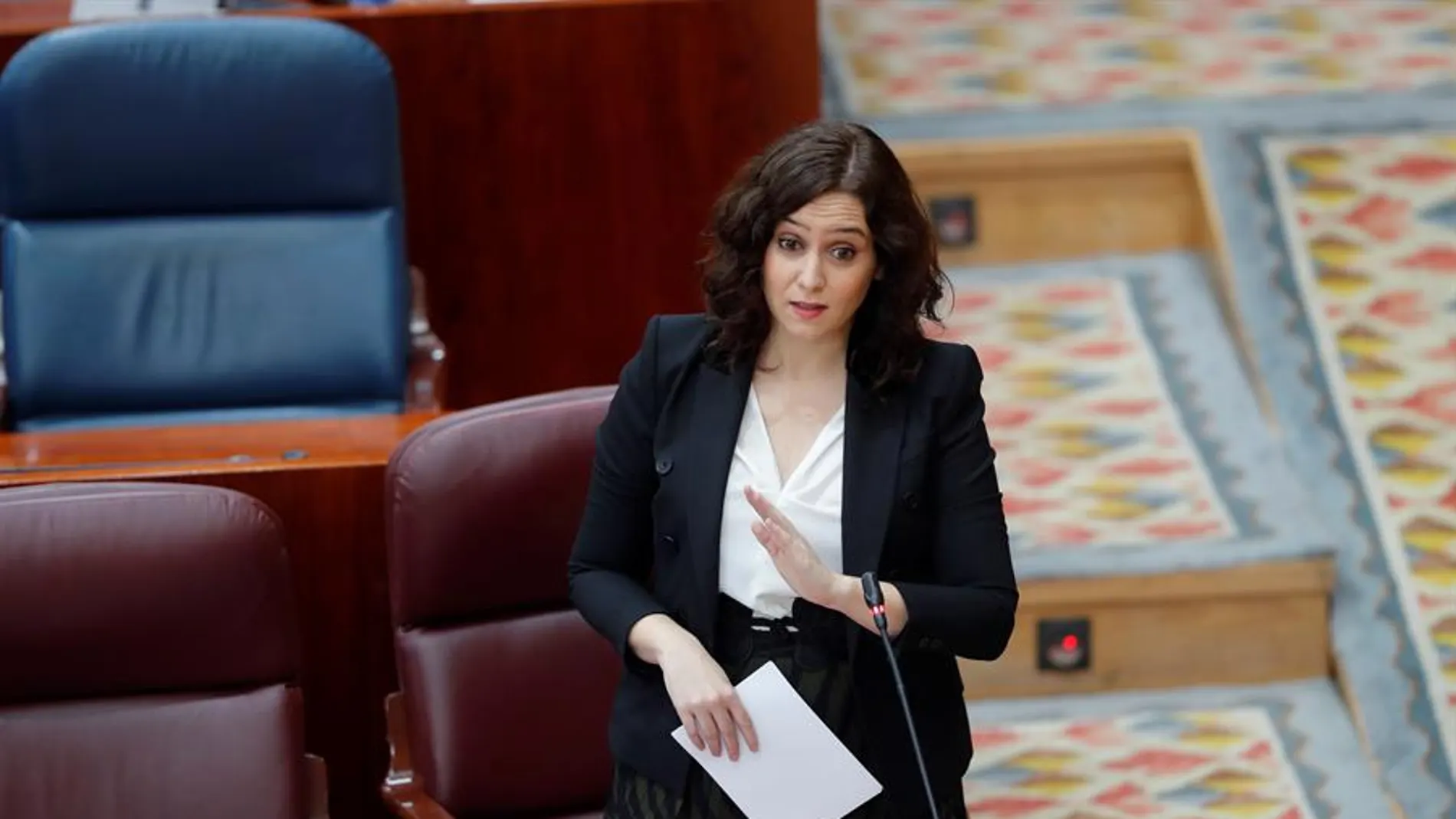 Isabel Díaz Ayuso, presidenta de la Comunidad de Madrid Isabel Díaz Ayuso, presidenta de la Comunidad de Madrid