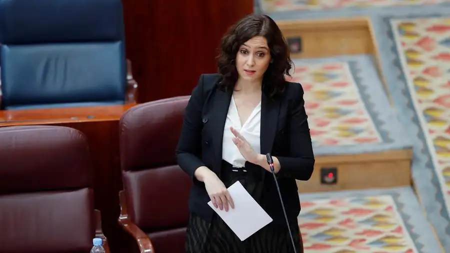 Isabel D&iacute;az Ayuso, presidenta de la Comunidad de Madrid 