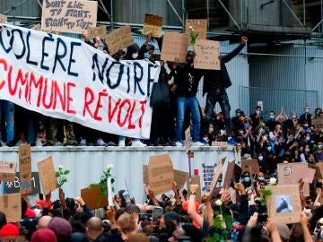 Manifestación antirracista en Bruselas