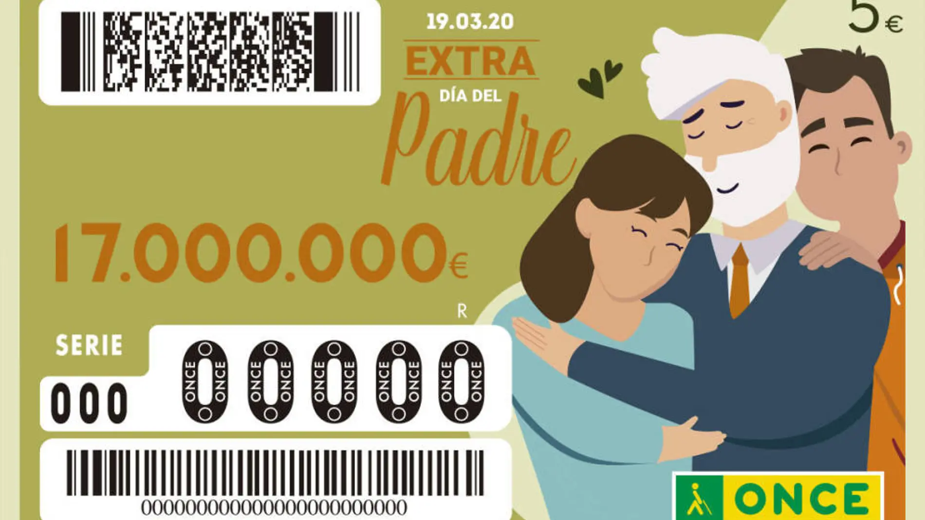 Sorteo Extra del Día del Padre de la ONCE 2020: Cuándo es y qué premios puedo ganar Sorteo Extra del Día del Padre de la ONCE 2020: Cuándo es y qué premios puedo ganar