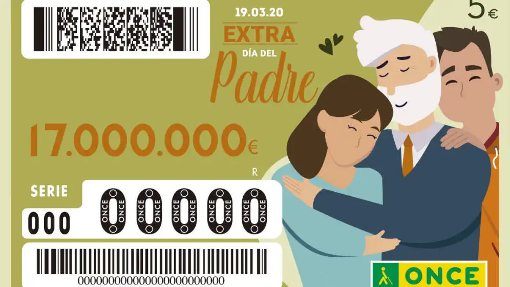 Sorteo Extra del Día del Padre de la ONCE 2020: Cuándo es y qué premios puedo ganar Sorteo de la ONCE por el Día del Padre