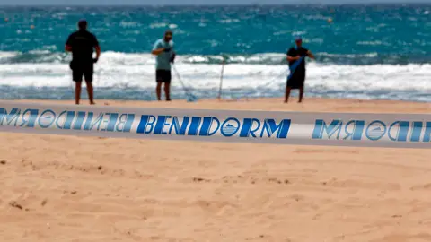 Imagen de las playas de Benidorm Imagen de las playas de Benidorm