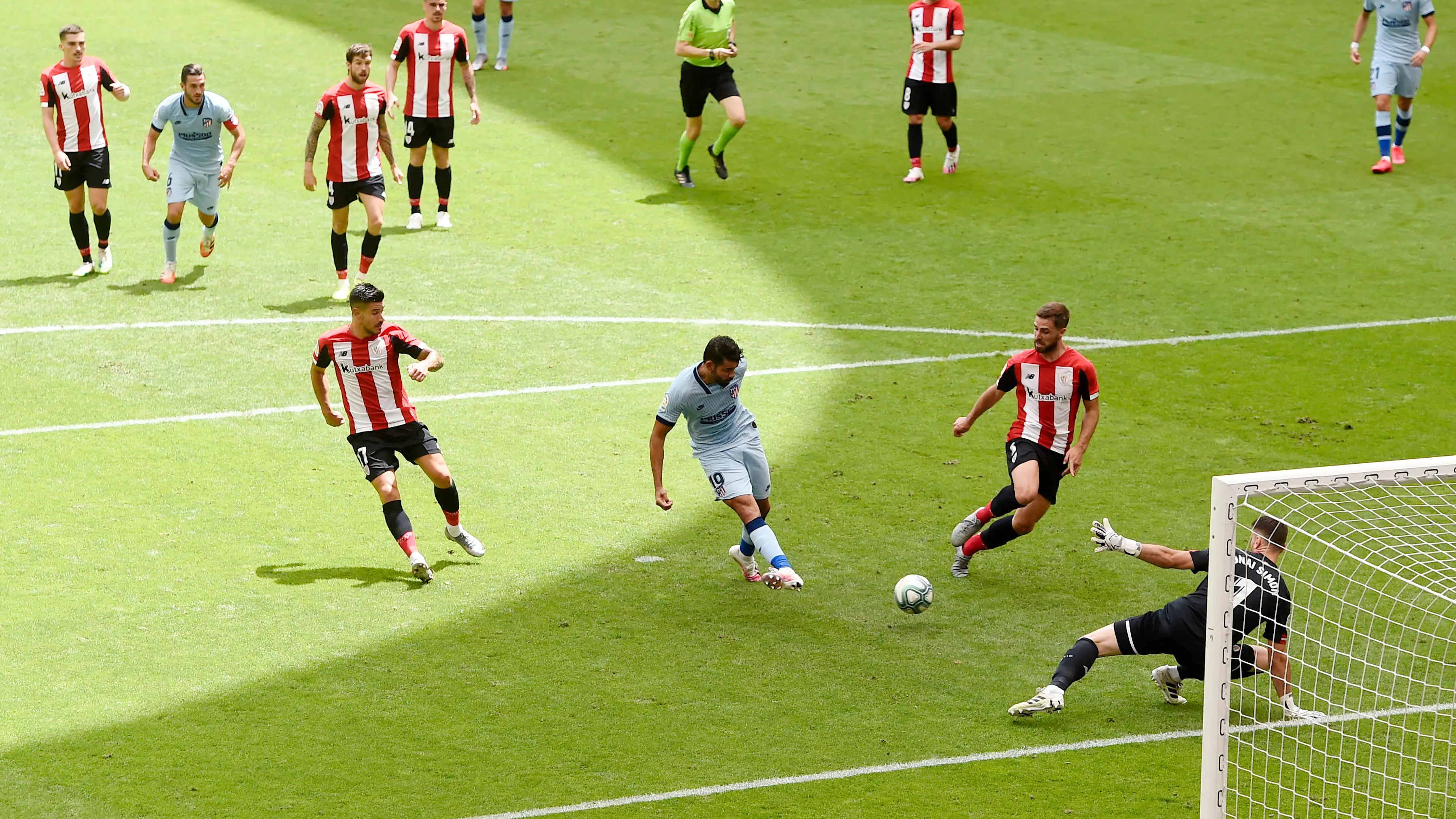 Diego Costa marca gol ante el Athletic Diego Costa marca gol ante el Athletic