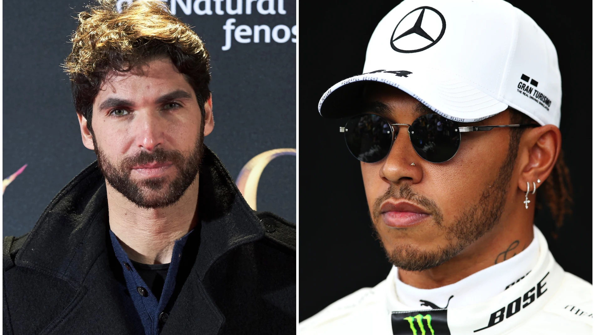 Cayetano Rivera y Lewis Hamilton Cayetano Rivera y Lewis Hamilton