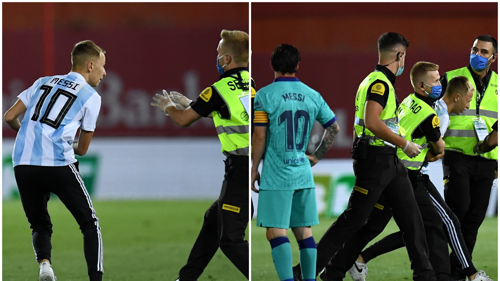 ¿Cómo logró el espontáneo invadir el campo en el Mallorca - Barcelona jugado a puerta cerrada por el coronavirus? ¿Cómo logró el espontáneo invadir el campo en el Mallorca - Barcelona jugado a puerta cerrada por el coronavirus?