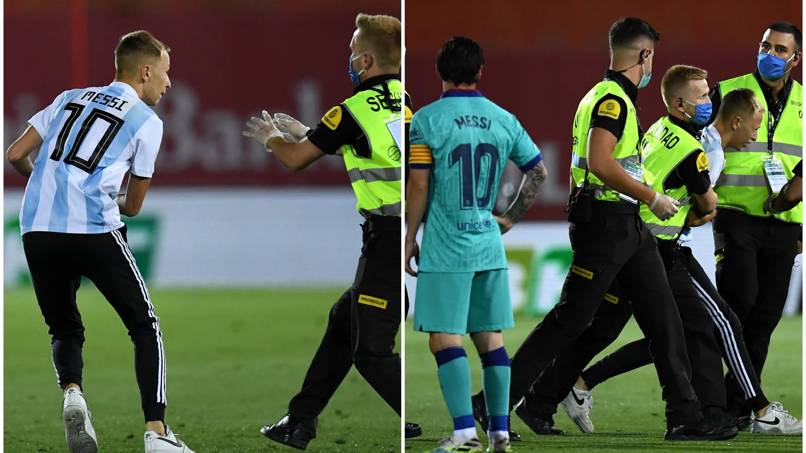 ¿Cómo logró el espontáneo invadir el campo en el Mallorca - Barcelona jugado a puerta cerrada por el coronavirus? ¿Cómo logró el espontáneo invadir el campo en el Mallorca - Barcelona jugado a puerta cerrada por el coronavirus?