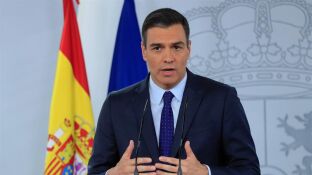 El presidente del Gobierno, Pedro S&aacute;nchez