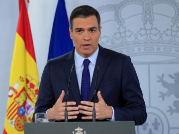 El presidente del Gobierno, Pedro Sánchez