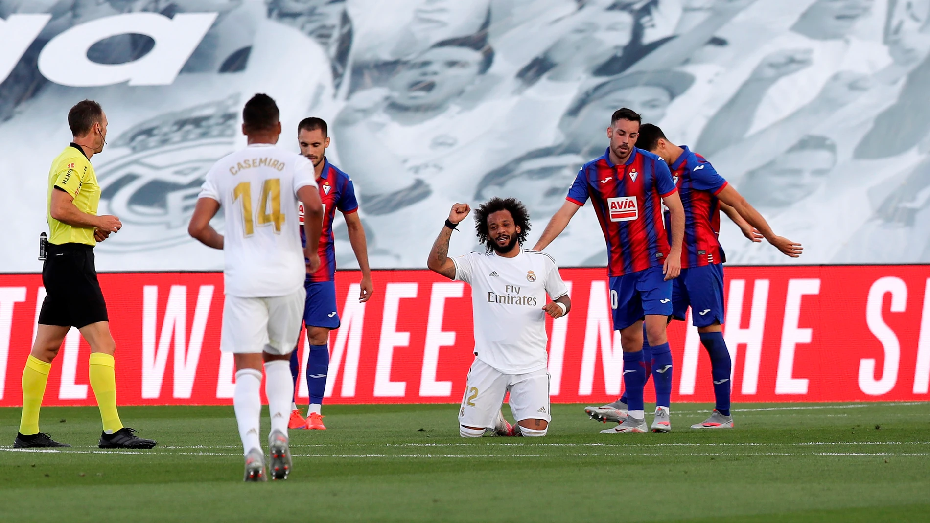 El homenaje de Marcelo a George Floyd El homenaje de Marcelo a George Floyd
