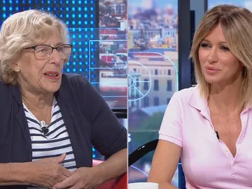 Manuela Carmena y Susanna Griso. Manuela Carmena y Susanna Griso.