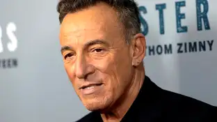 Imagen de archivo del músico Bruce Springsteen. Imagen de archivo del músico Bruce Springsteen.