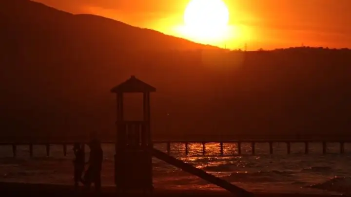 Imagen de archivo Puesta de sol