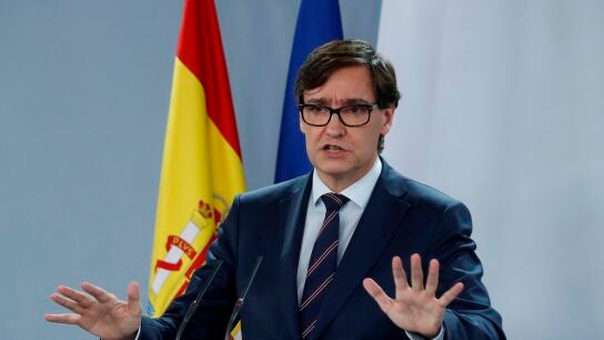 El ministro de Sanidad, Salvador Illa
