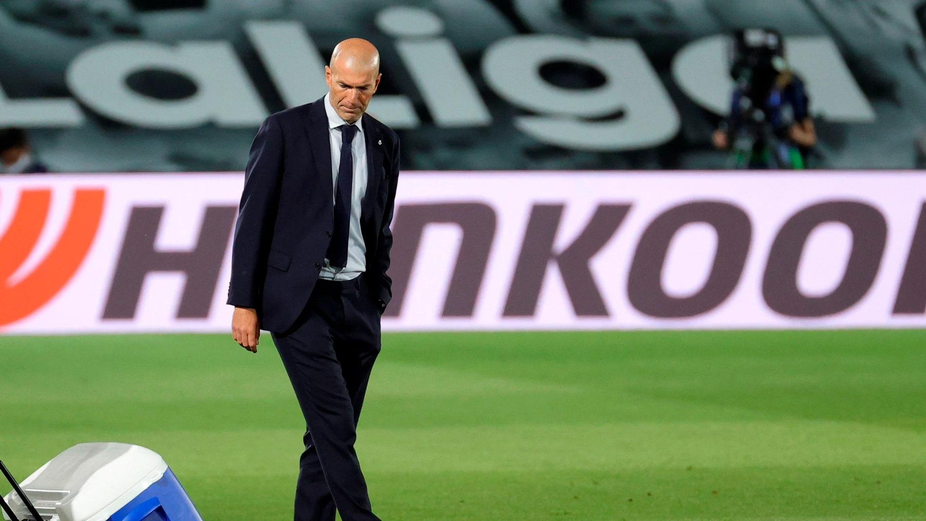 Zinedine Zidane, en el Alfredo di Stéfano Zinedine Zidane, en el Alfredo di Stéfano