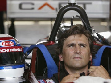 Alessandro Zanardi, durante su etapa en la Fórmula 1