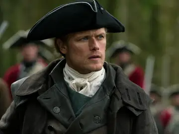 Sam Heughan como Jamie Fraser en 'Outlander' Sam Heughan como Jamie Fraser en 'Outlander'