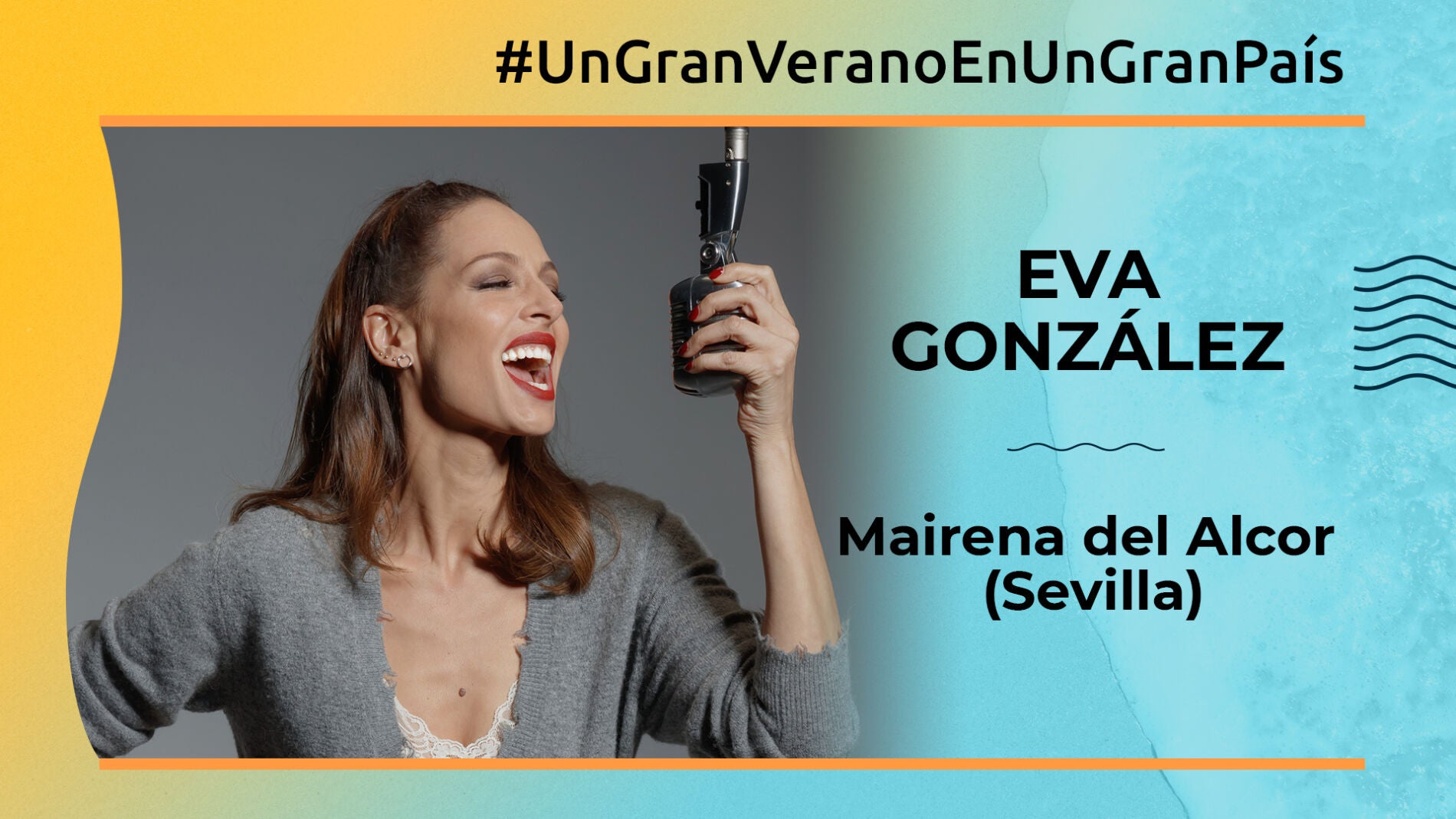 Eva González: "Mairena del Alcor en un sitio maravilloso para disfrutar de una barbacoa con amigos"