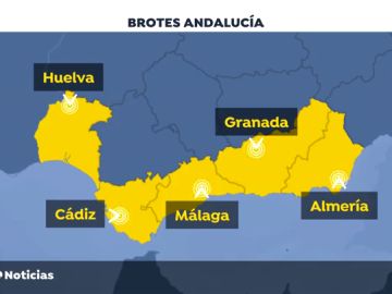 Andalucía suma ya ocho rebrotes de coronavirus con nuevos casos en Granada y Huelva