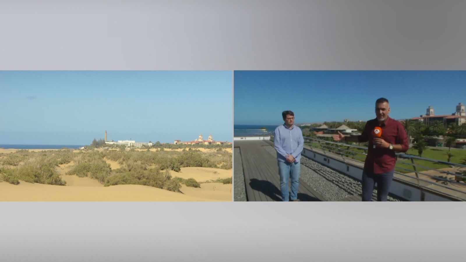 El faro de Maspalomas, el emblema de un paisaje para perderse