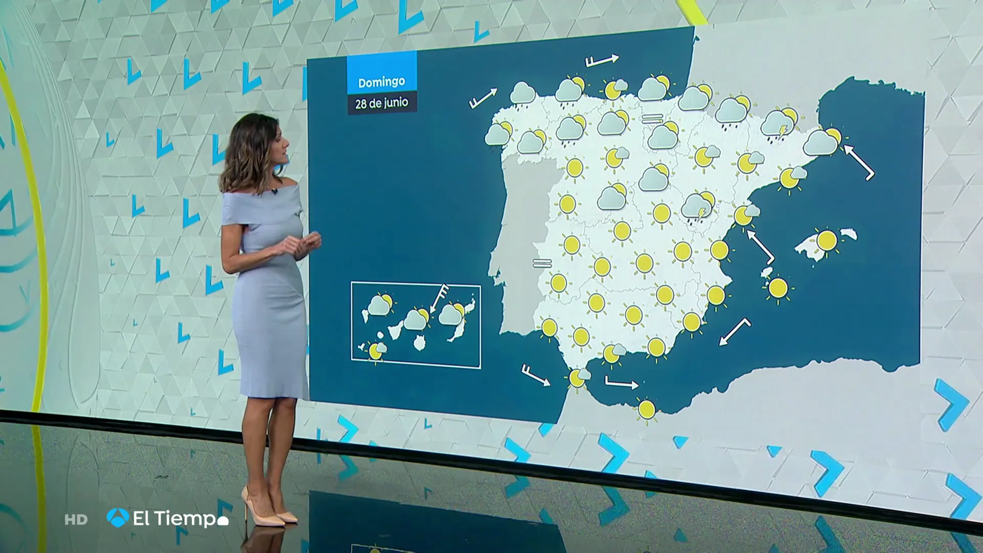 Tu Tiempo (27-06-20) Cielo despejado y lluvia débil en Cantábrico y Pirineos Tu Tiempo (27-06-20) Cielo despejado y lluvia débil en Cantábrico y Pirineos