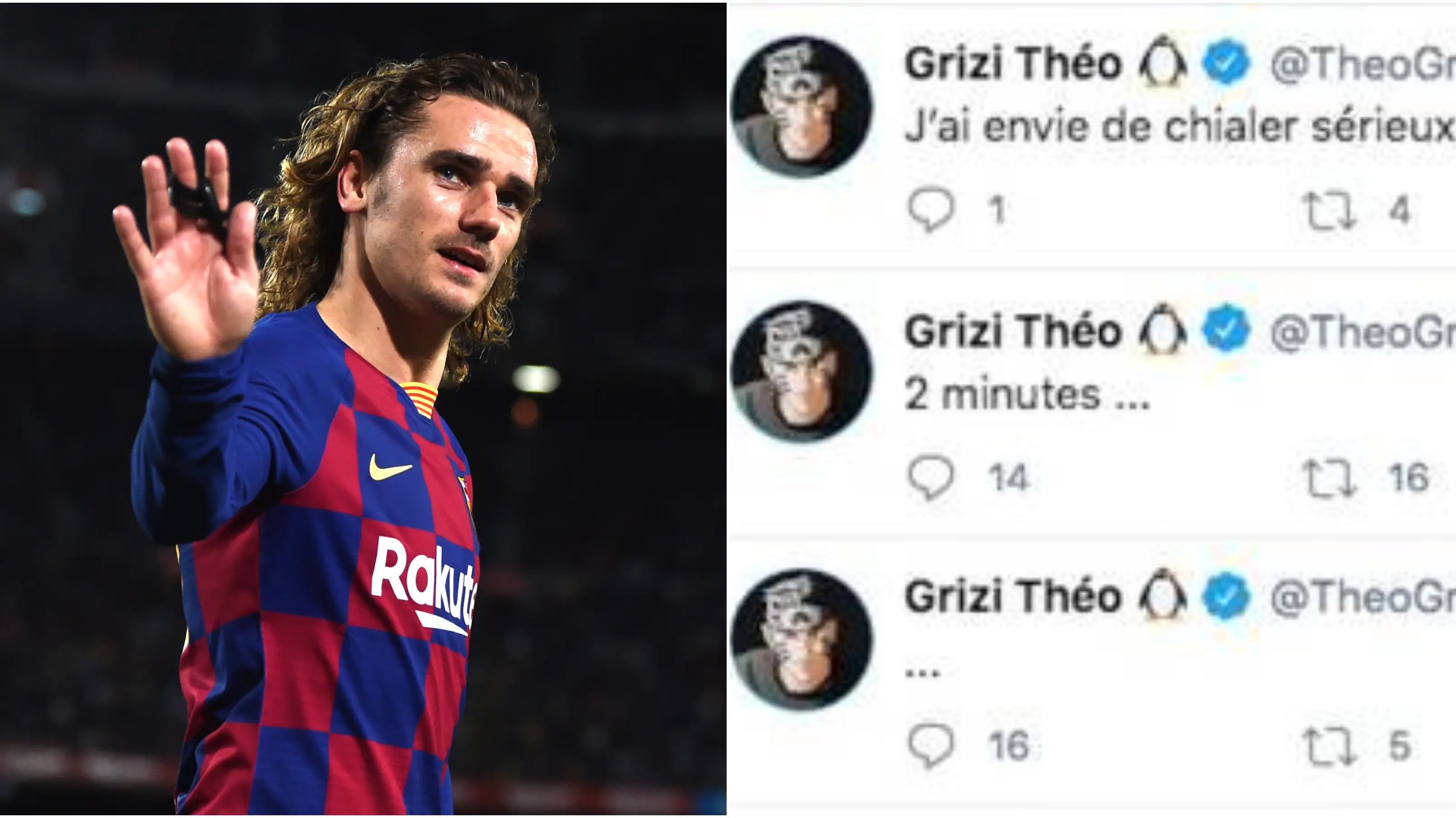 Los mensajes del hermano de Griezmann a Quique Seti&eacute;n que luego borr&oacute; en Twitter: "Quiero llorar"