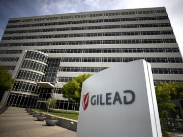 Fachada del edificio de Gilead Sciences, fabricante del Remdesivir 