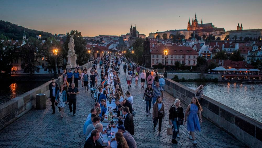 Banquete en Praga