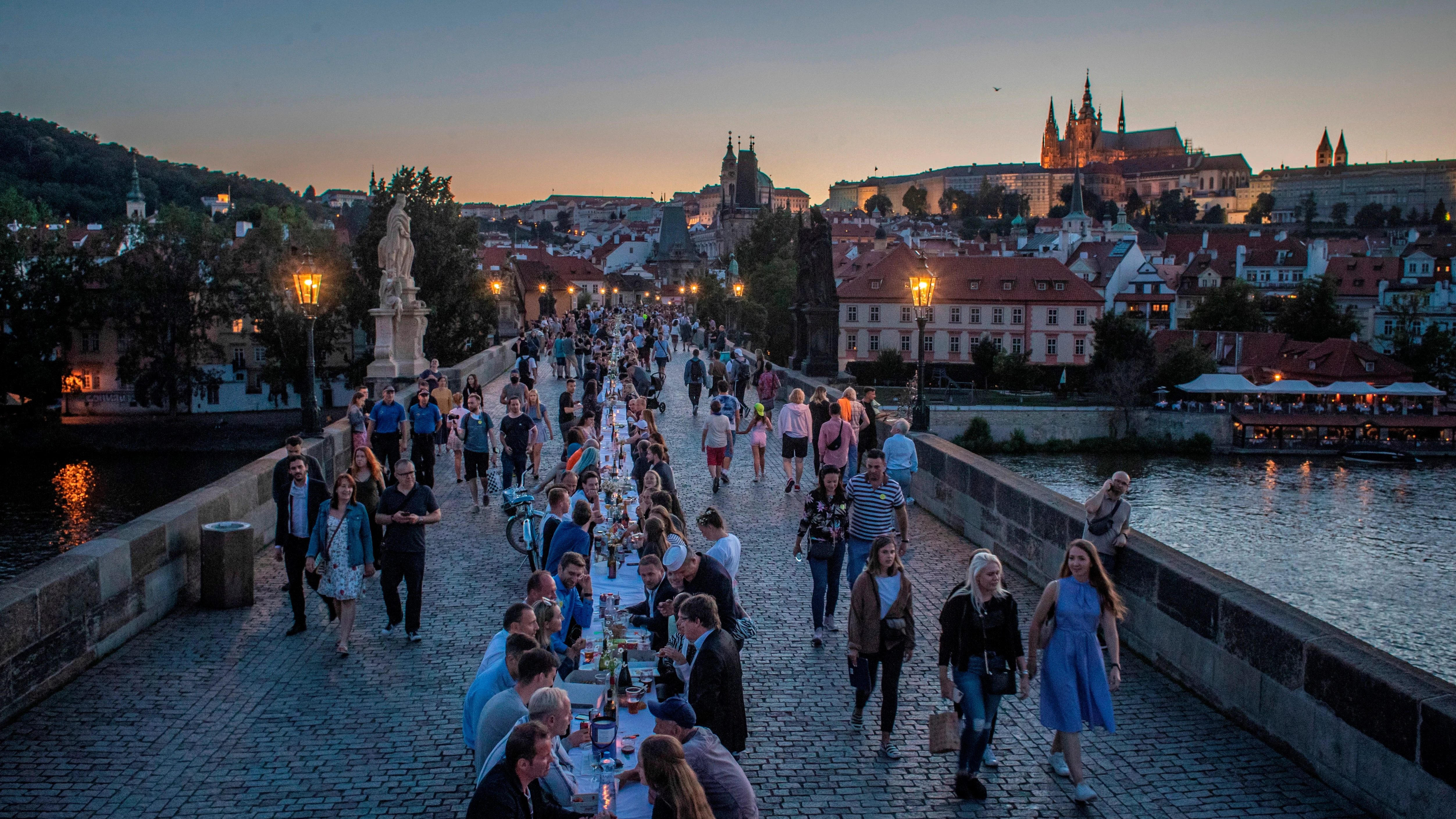 Banquete en Praga