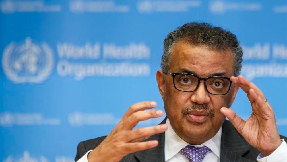 El director general de la Organización Mundial de la Salud (OMS), Tedros Adhanom Ghebreyesus.