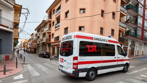 Aspecto de la calle Valencia en Sant Feliu de Guíxols Aspecto de la calle Valencia en Sant Feliu de Guíxols