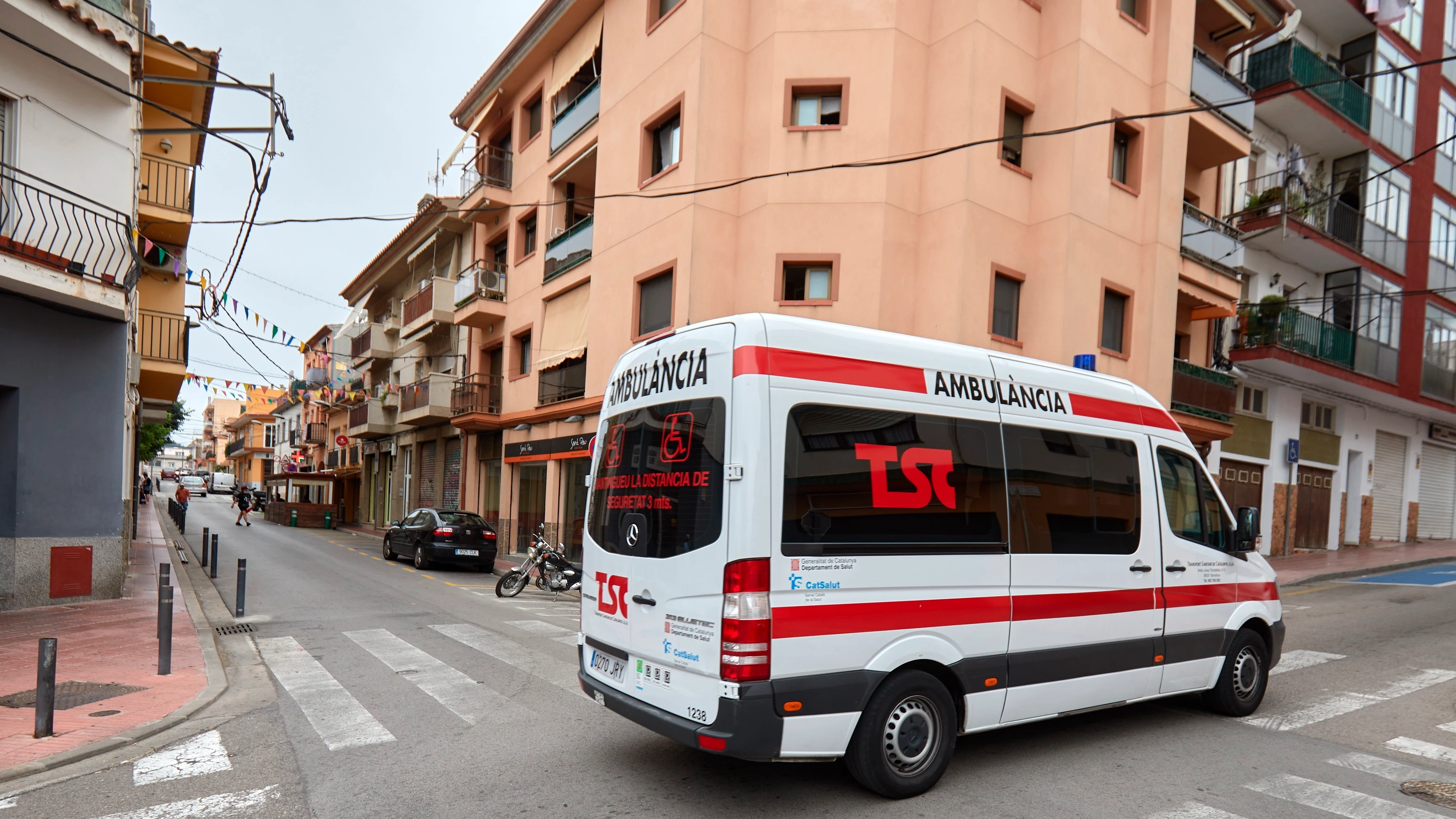 Aspecto de la calle Valencia en Sant Feliu de Gu&iacute;xols