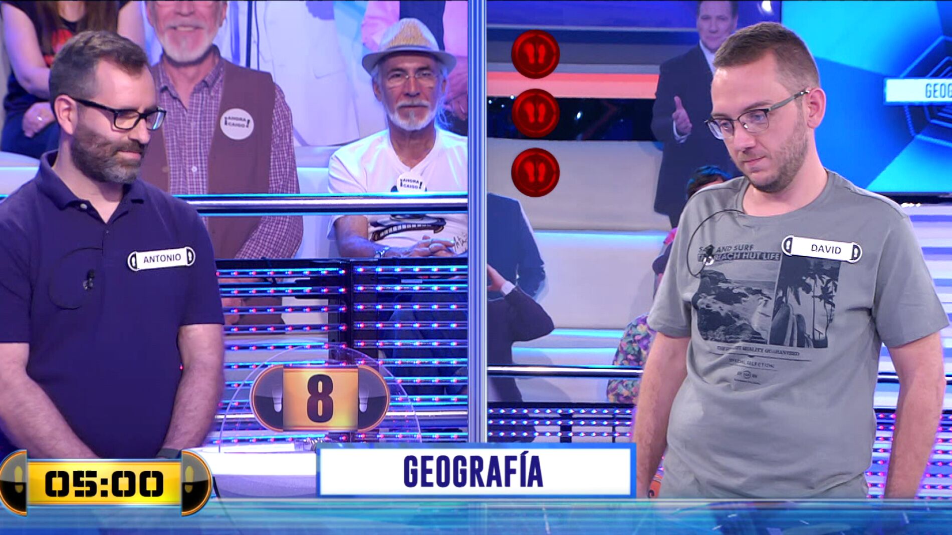 El doloroso fallo de un concursante en un 'Adivina' que le iba a permitir plantarse en '&iexcl;Ahora caigo!'