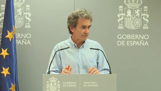 Fernando Sim&oacute;n asegura que el Gobierno de Catalu&ntilde;a se plantea confinamientos selectivos por los rebrotes de LLeida