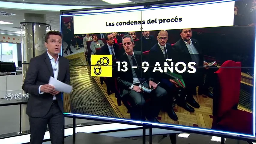 Las penas de los condenados en el 'procés' para los que se propone ya el tercer grado Las penas de los condenados en el 'procés' para los que se propone ya el tercer grado
