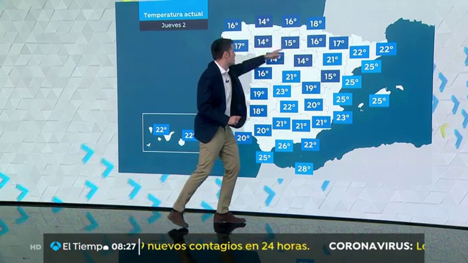 Las temperaturas dan un respiro en las costas del Mediterráneo y en el norte