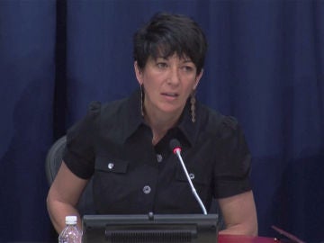Ghislaine Maxwell, durante una intervención en las Naciones Unidas en el año 2013