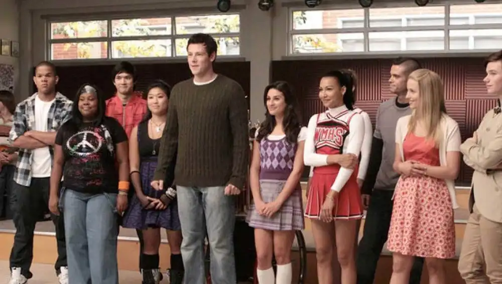 Los protagonistas de 'Glee'