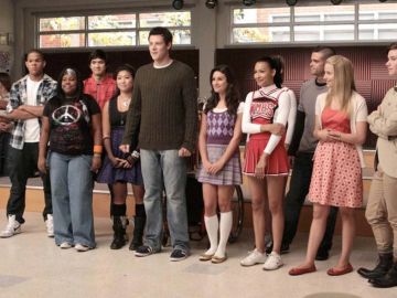 Los protagonistas de 'Glee'