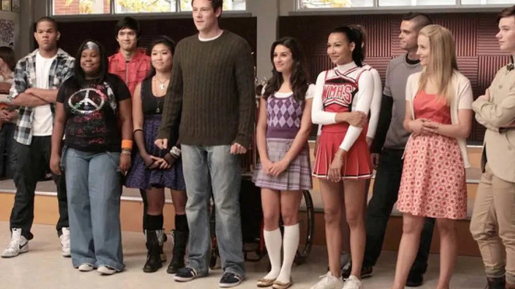 Los protagonistas de 'Glee'