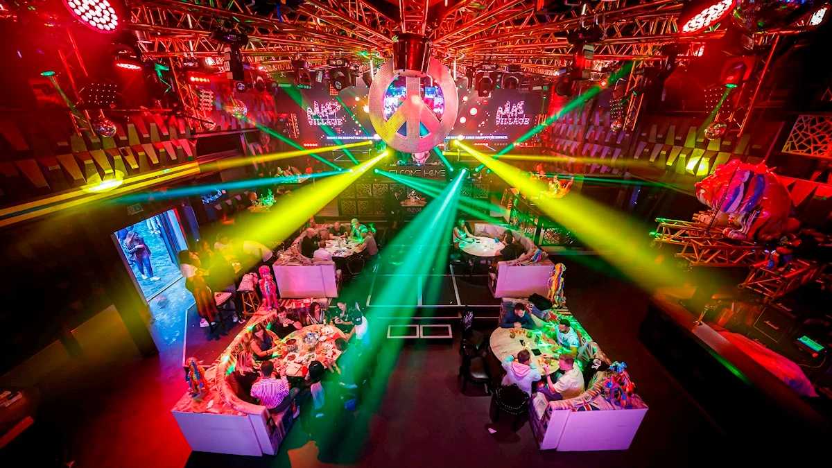 Imagen de una discoteca donde rigen las normas para la nueva normalidad
