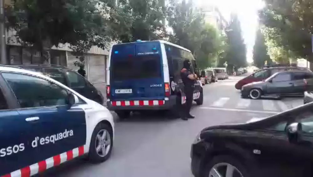 Imagen de los Mossos d`Esquadra